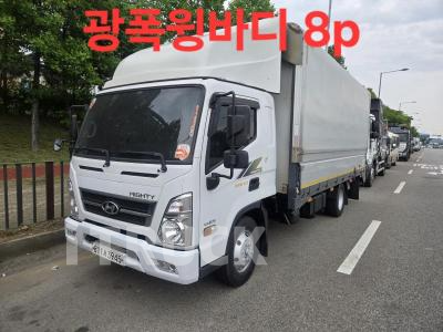 현대 올뉴마이티 3.5톤 광폭 윙바디 슈퍼캡 - 중고 트럭 매물 이미지