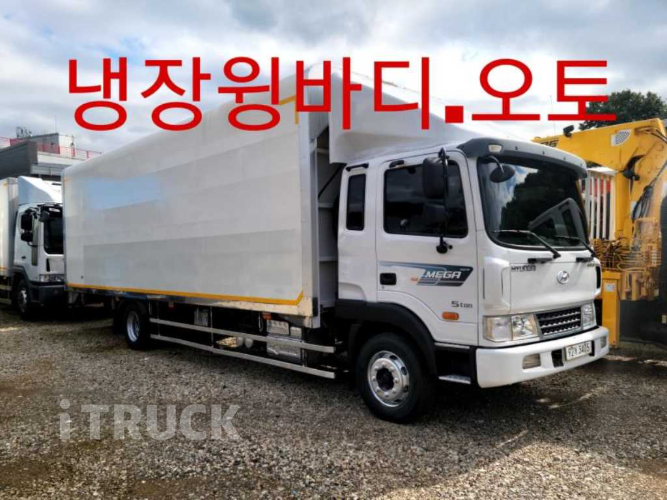 현대 메가트럭 280 단바리 냉장윙 4.5톤 오토 - 중고 트럭 매물 이미지