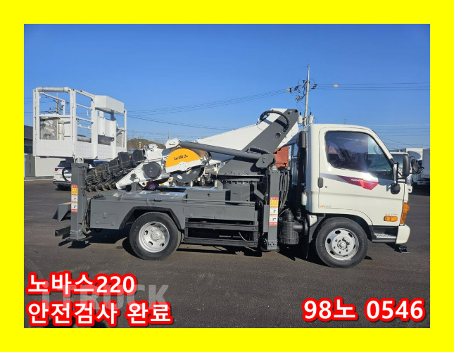 현대 고소작업차 노바스220 올뉴마이티 2.5톤 - 중고 트럭 매물 이미지