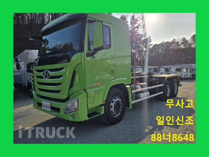 현대 엑시언트 암롤 400 16톤 수동 십바리 - 중고 트럭 매물 이미지