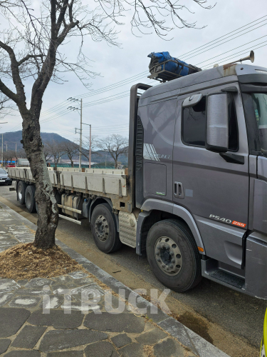 현대 엑시언트 540 후축 카고 25.5톤 오토 리타더 - 중고 트럭 매물 이미지