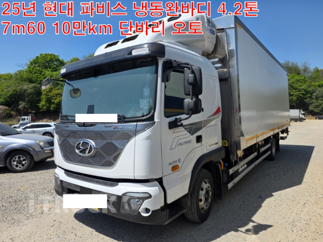 현대 파비스 4.2톤 광폭 냉동윙 투냉 조르다 - 중고 트럭 매물 이미지