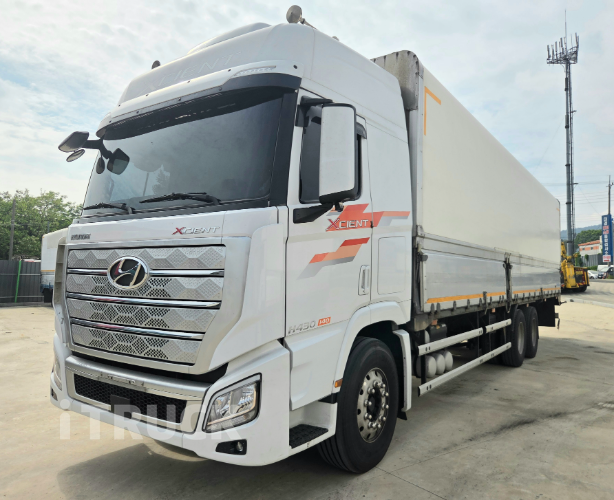 현대 엑시언트 430 후축 윙바디 14톤 오토 - 중고 트럭 매물 이미지