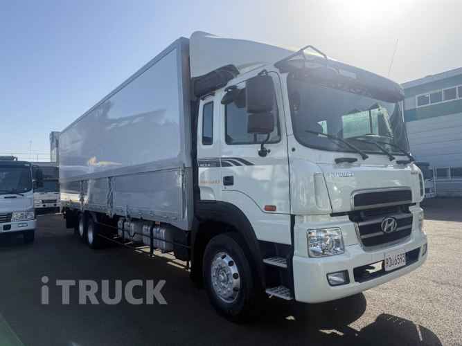 현대 메가트럭 와이드캡 280 후축 윙바디 4.5톤 수동 - 중고 트럭 매물 이미지