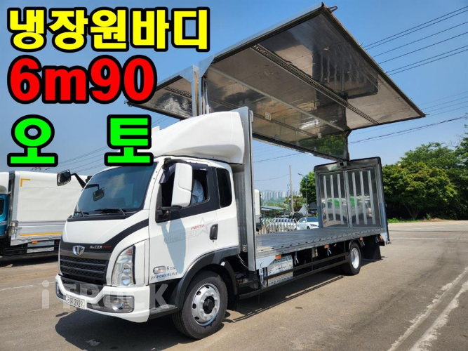 타타대우 더쎈 206 단바리 냉장윙 5톤 오토 - 중고 트럭 매물 이미지