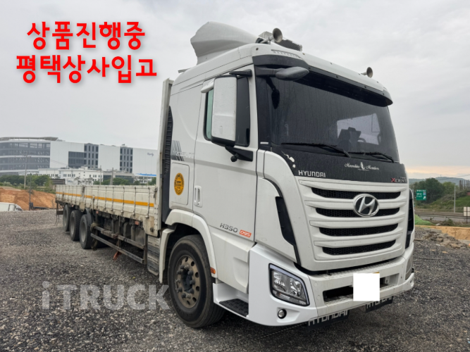 현대 엑시언트 350 후축 카고 9.5톤 수동 - 중고 트럭 매물 이미지