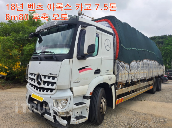 벤츠 아록스 300 후축 카고 7.5톤 오토 리타더 - 중고 트럭 매물 이미지