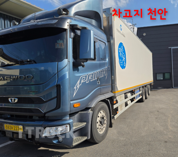 타타대우 프리마 360 후축 냉동윙 16톤 오토 - 중고 트럭 매물 이미지