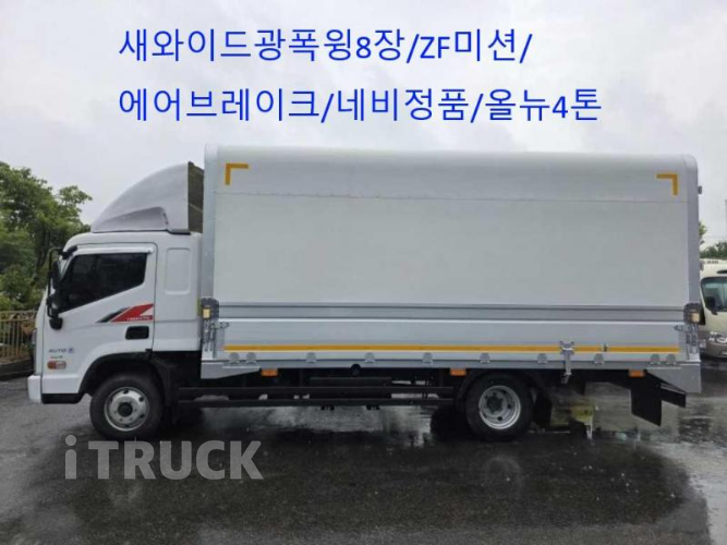 현대 올뉴마이티 3.5톤 광폭 윙바디 슈퍼캡 - 중고 트럭 매물 이미지