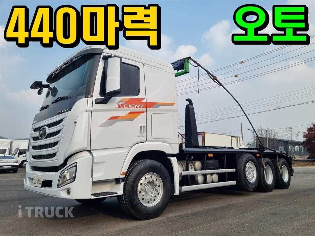 현대 엑시언트 암롤 440 24톤 오토 단바리 - 중고 트럭 매물 이미지