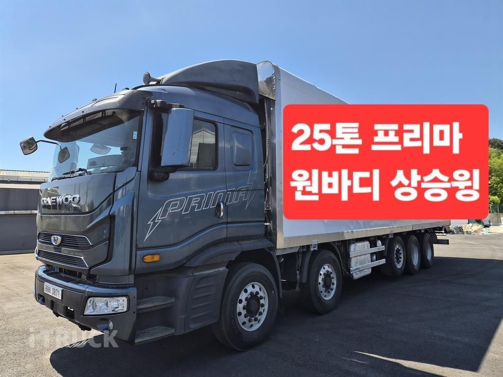 타타대우 프리마 단바리 윙바디 25톤 오토 - 중고 트럭 매물 이미지