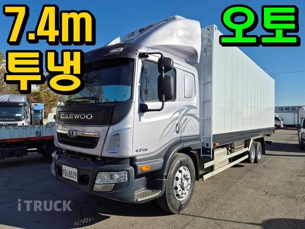 타타대우 프리마 280 앞축 냉동탑 5톤 오토 - 중고 트럭 매물 이미지