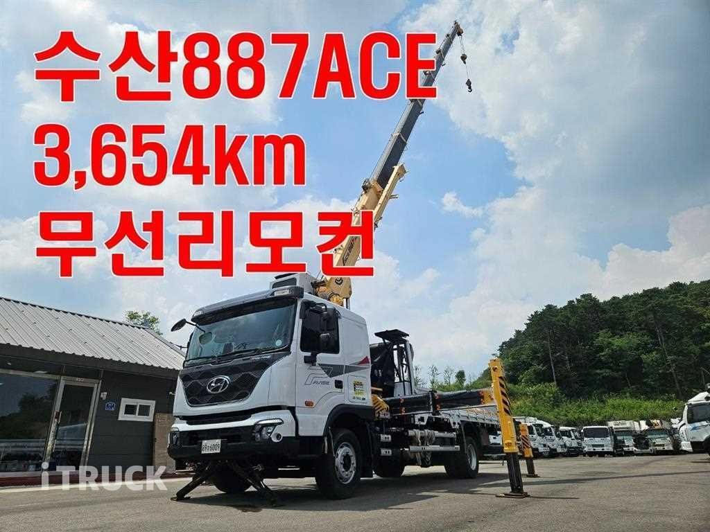 현대 카고크레인 없음(순정) 파비스 5톤 - 중고 트럭 매물 이미지