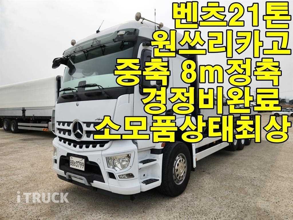벤츠 악트로스 428 앞축 카고 21톤 오토 - 중고 트럭 매물 이미지