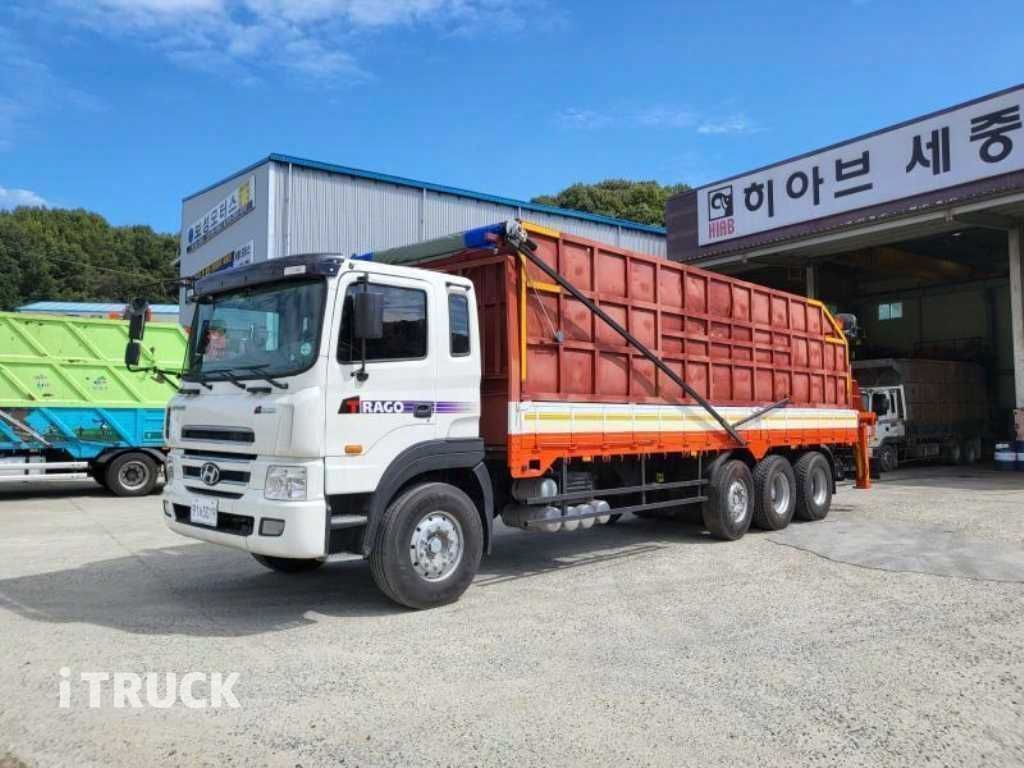 현대 트라고 집게차 410 22톤 수동 - 중고 트럭 매물 이미지