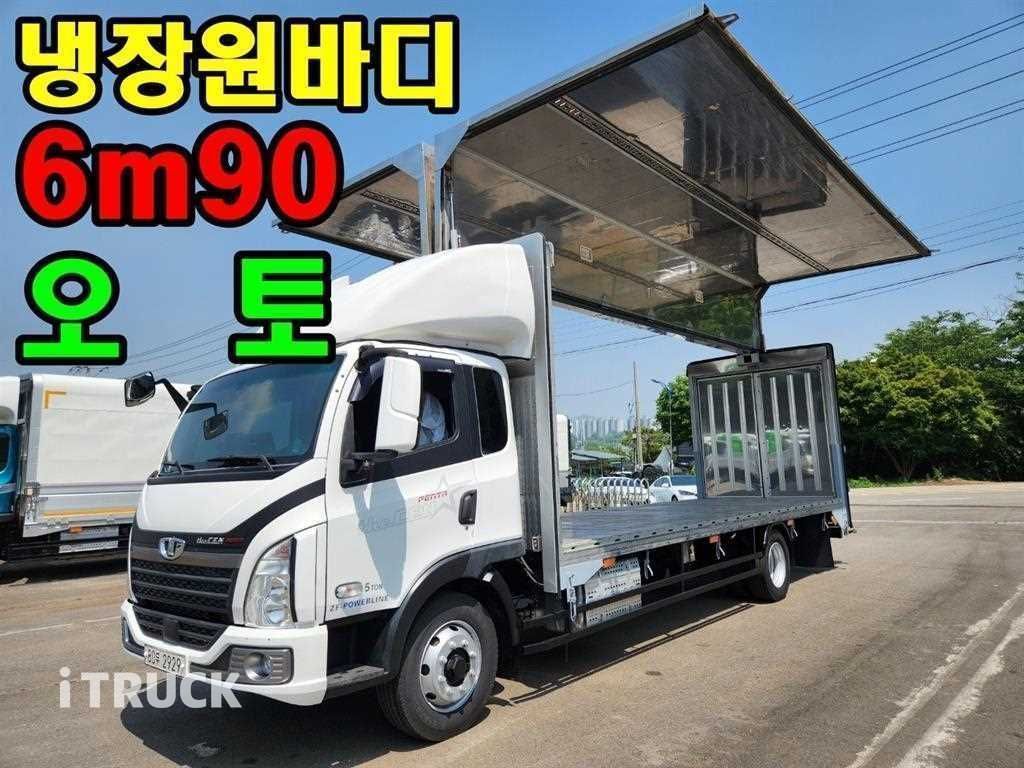 타타대우 더쎈 206 단바리 냉장윙 5톤 오토 - 중고 트럭 매물 이미지