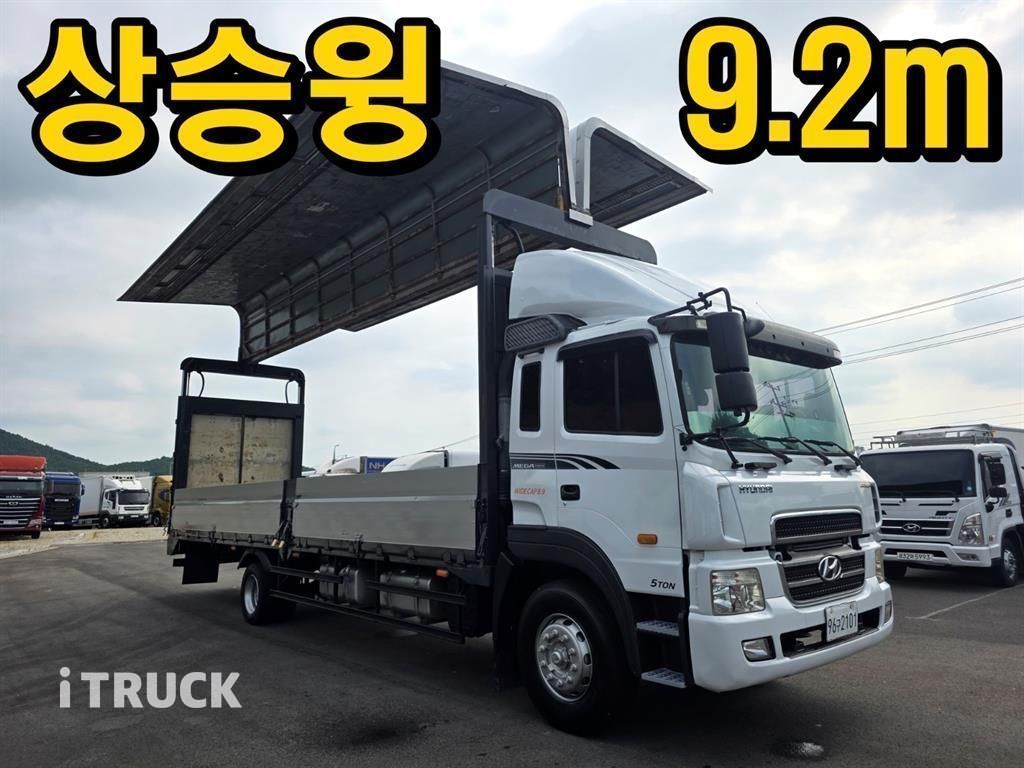 현대 메가트럭 와이드캡 280 단바리 윙바디 5톤 수동 - 중고 트럭 매물 이미지