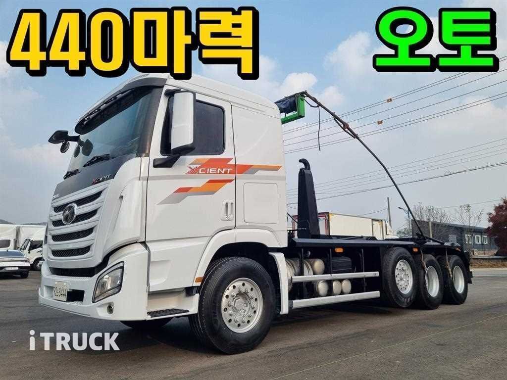 현대 엑시언트 암롤 440 24톤 오토 단바리 - 중고 트럭 매물 이미지